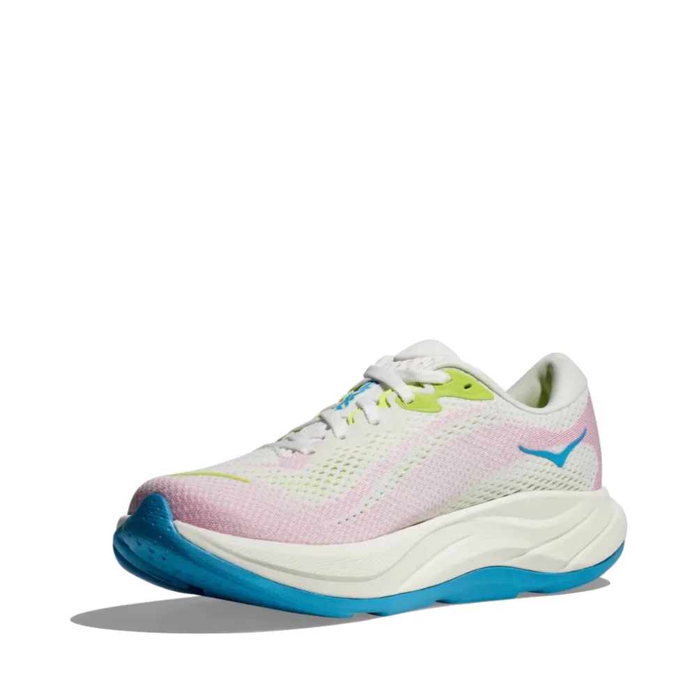 Hoka Women's Rincon 4 Sneaker in Frost/Twilight Pink