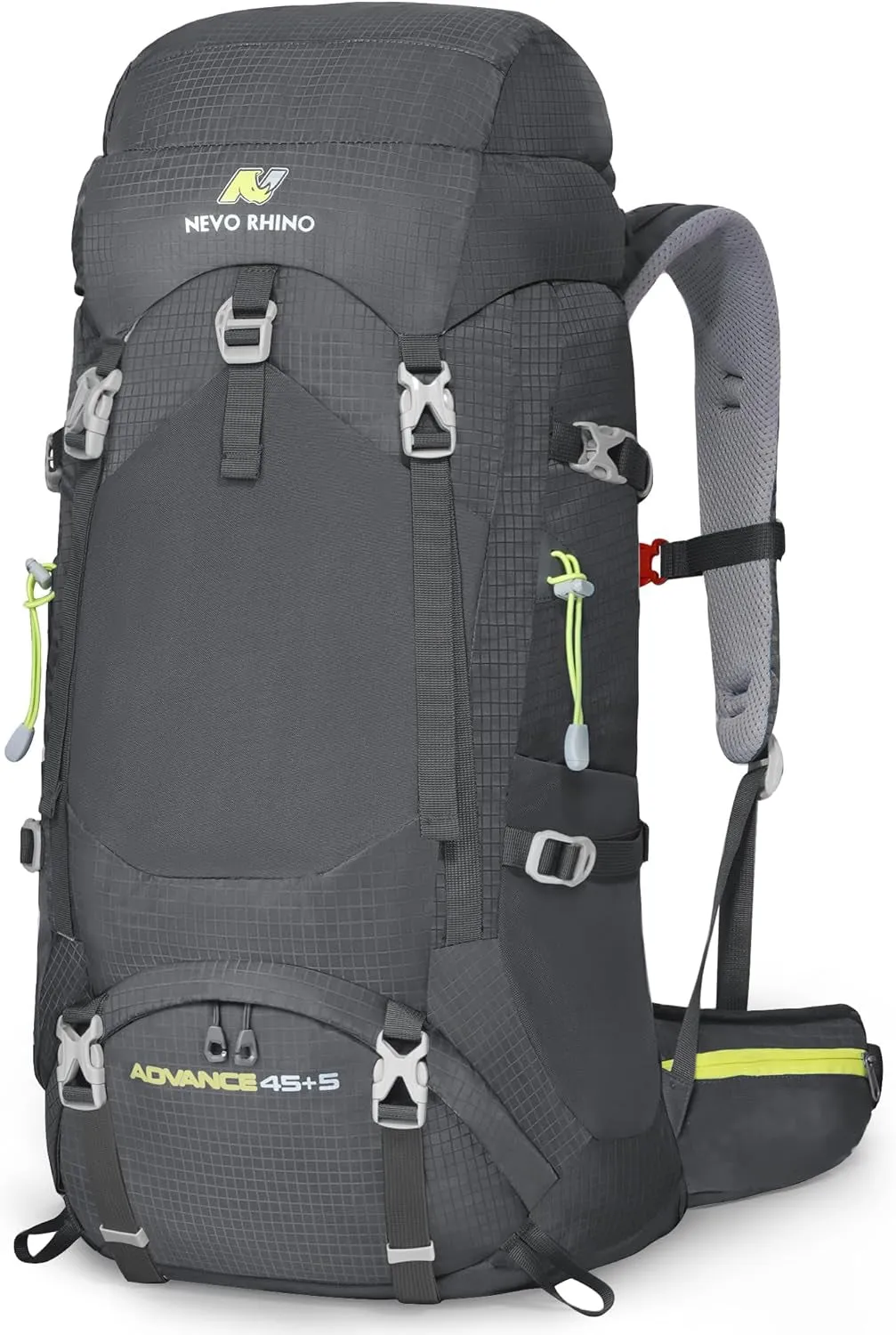 Internal Frame Hiking Backpack 50/60/65/70/80L, Waterproof Rain Cover