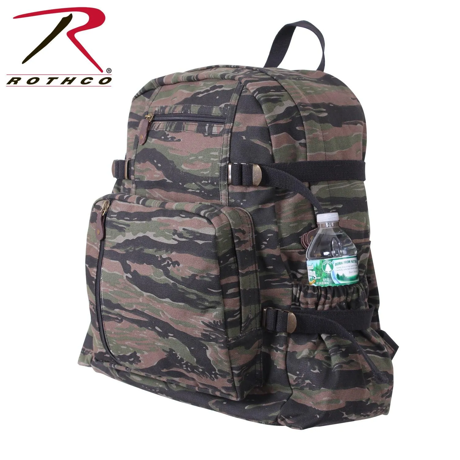 Jumbo Vintage Canvas Backpack