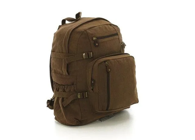 Jumbo Vintage Canvas Backpack