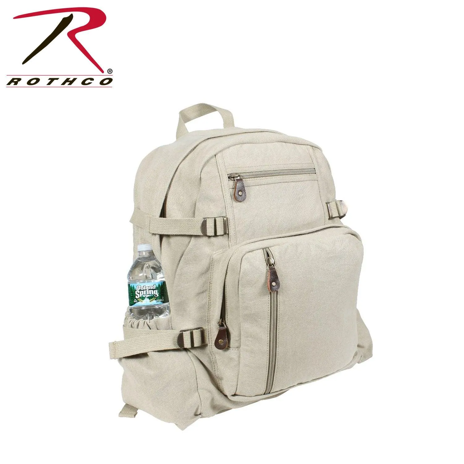 Jumbo Vintage Canvas Backpack