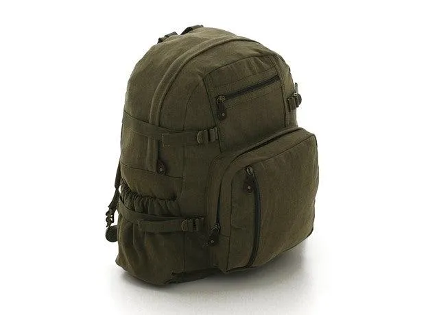 Jumbo Vintage Canvas Backpack