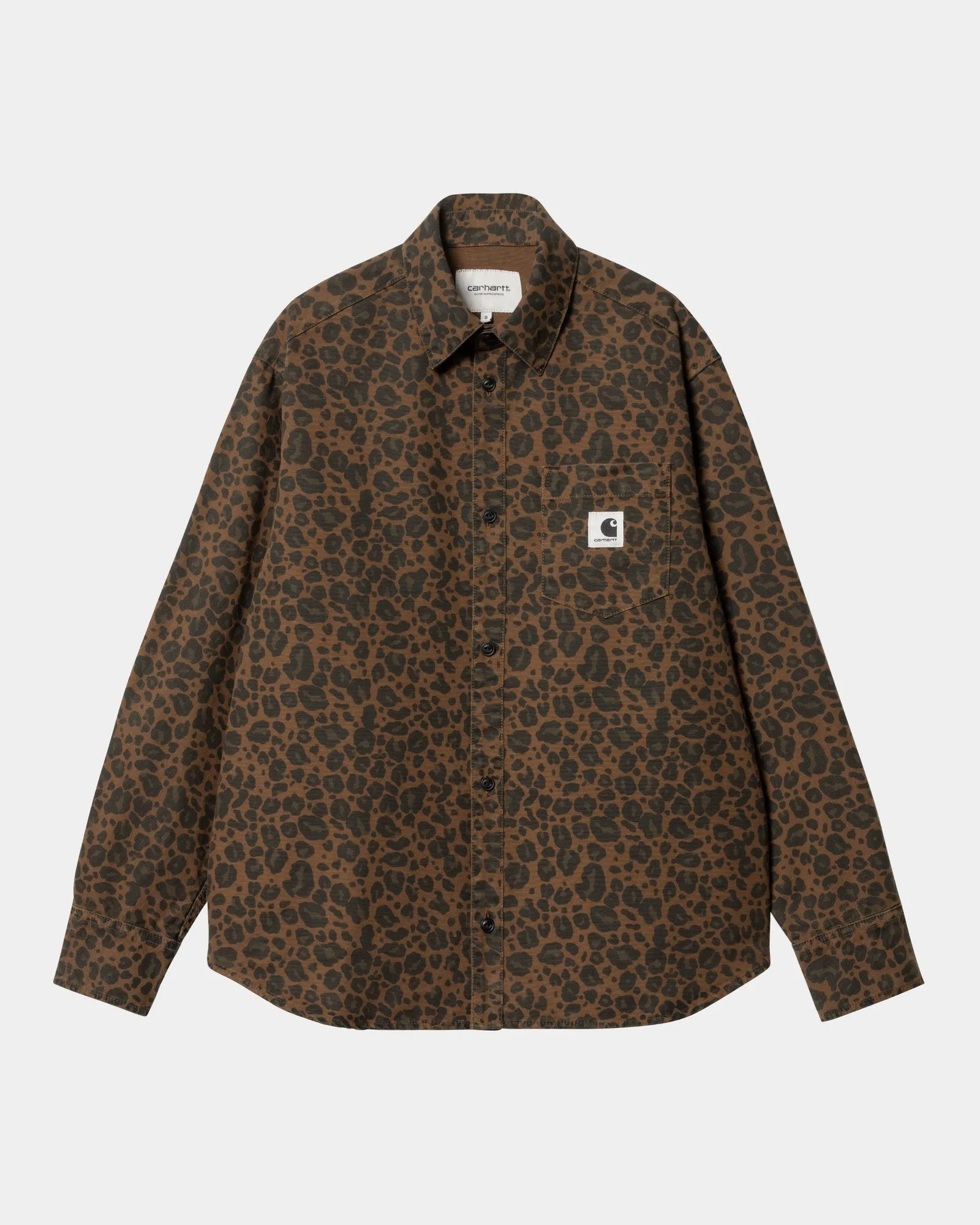 Leo Shirt | Tamarind Camo Leopard (garment dyed)