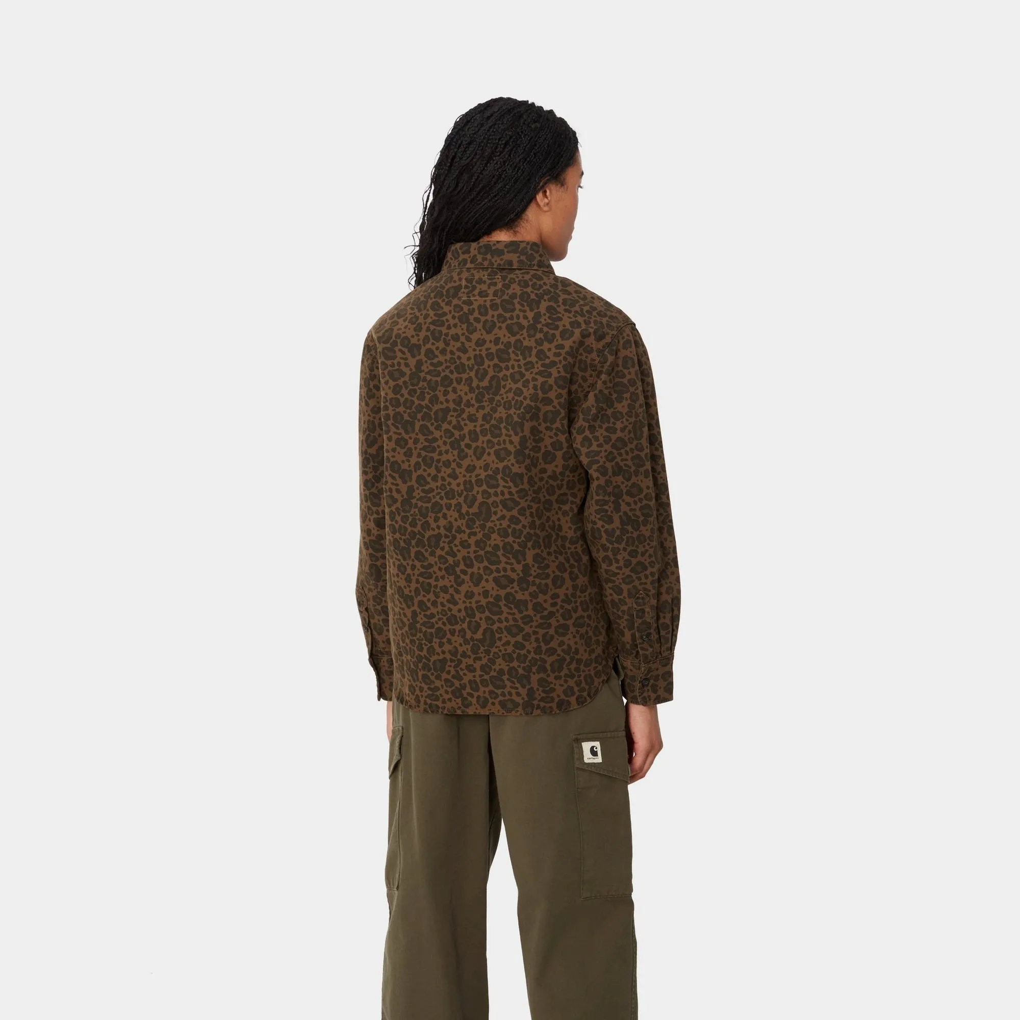 Leo Shirt | Tamarind Camo Leopard (garment dyed)