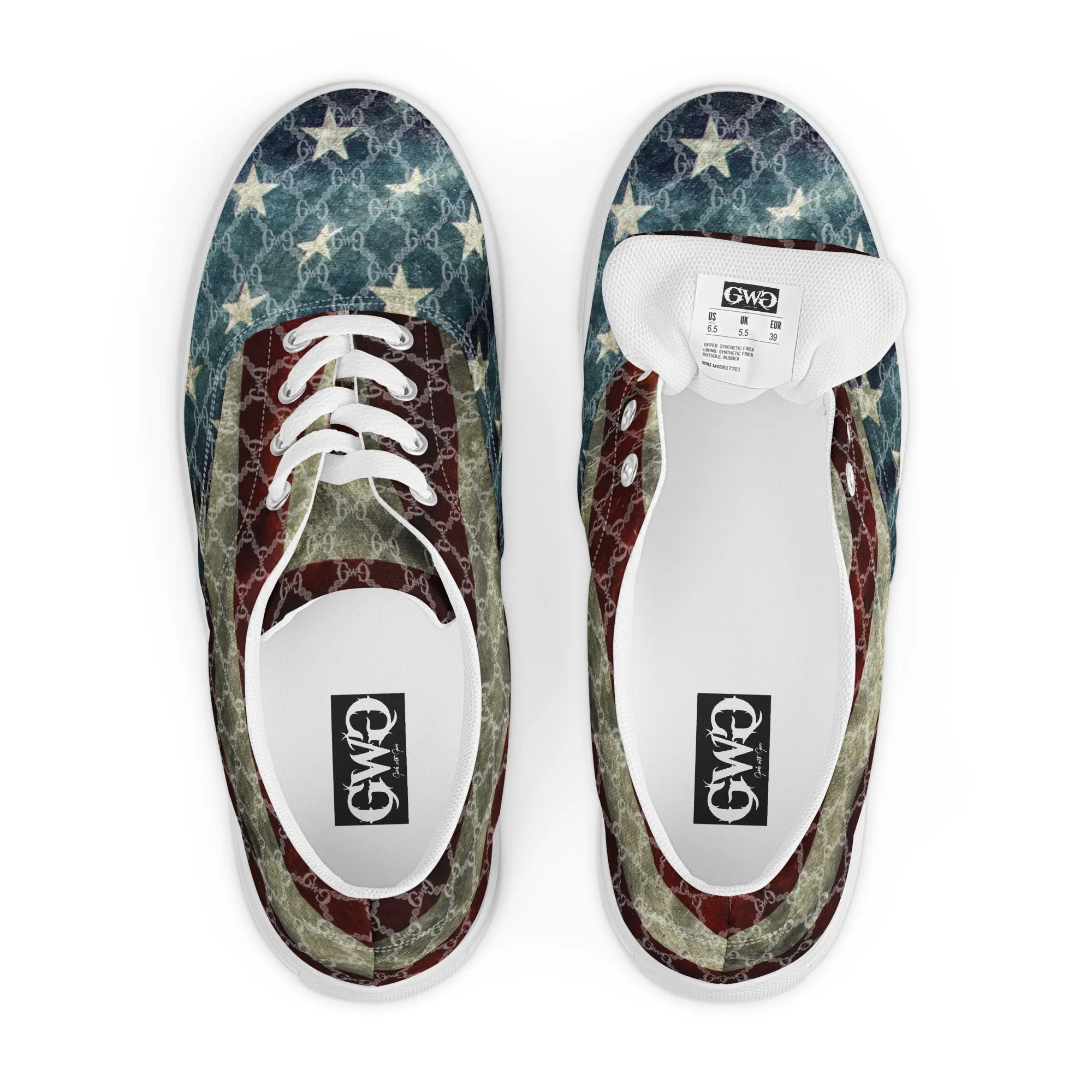 Liberty Lace-up Canvas Shoes