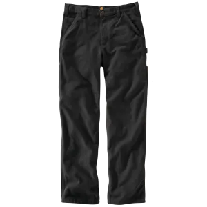 Loose Fit Washed Duck Utility Work Pant Black (B11 BLK)