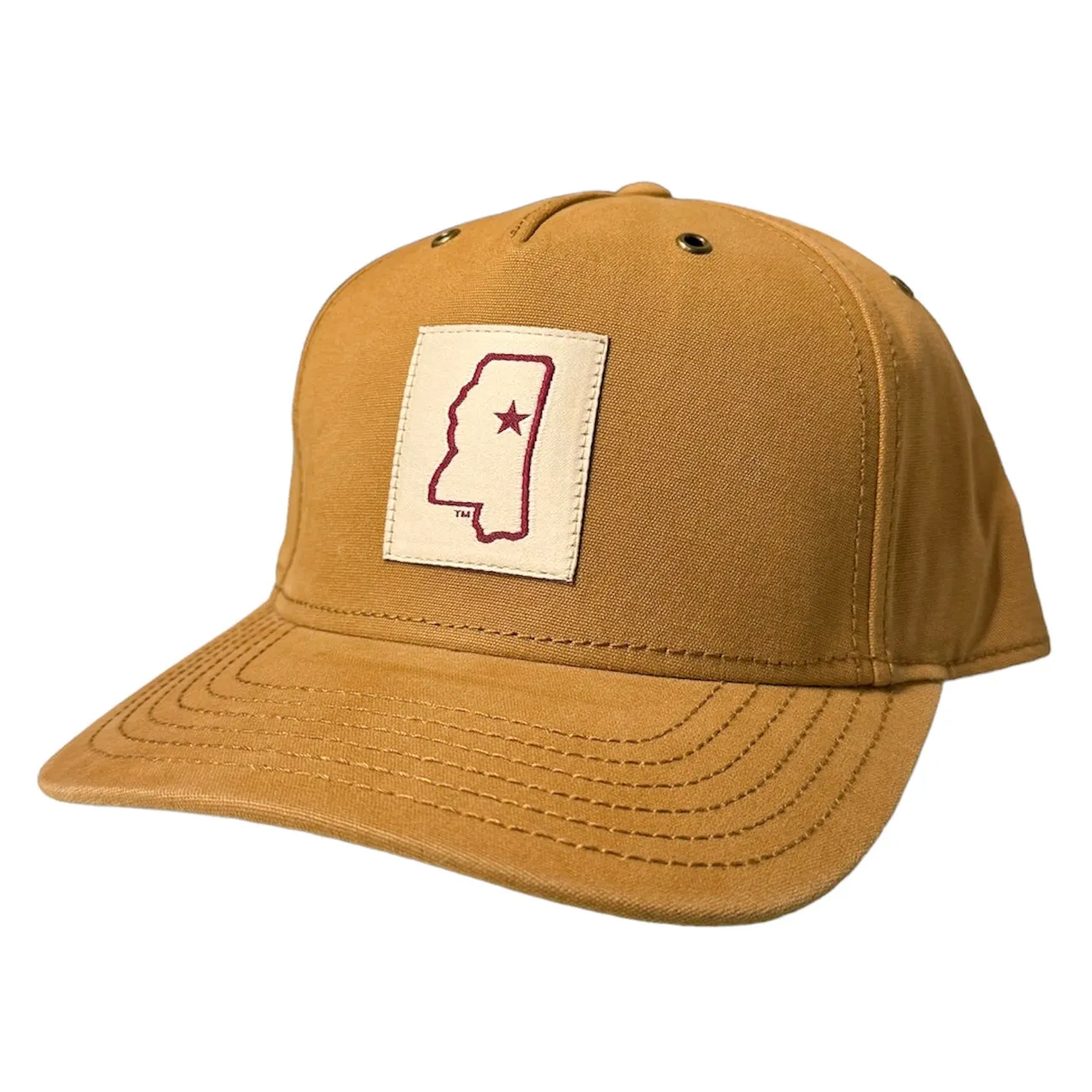 Mississippi Mid-Pro Canvas Snapback