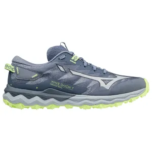 Mizuno Wave Daichi 7 Women's Indigo Subdued Blue Neo Lime UK 8 ONLY