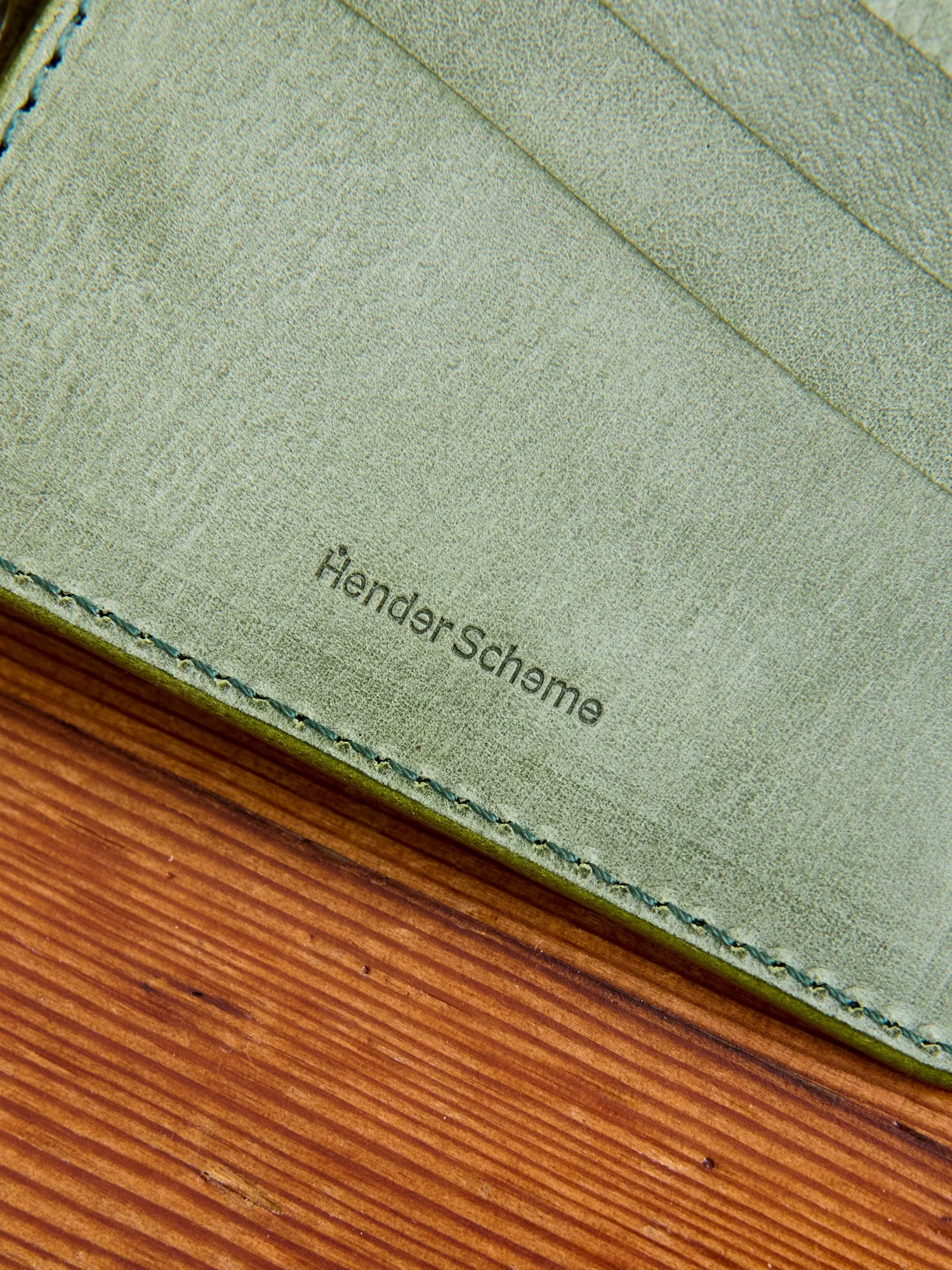 Money Clip Wallet in Green