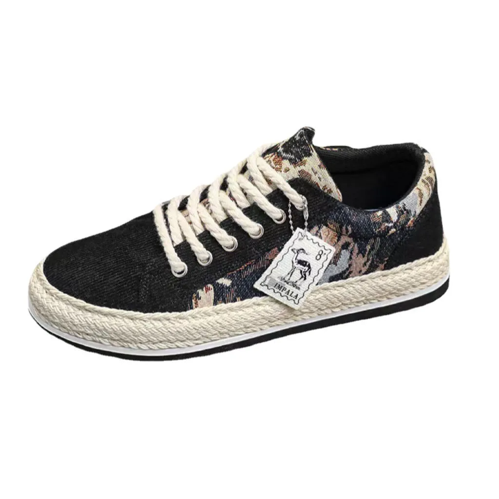 MS762 - Printed Canvas Shoes