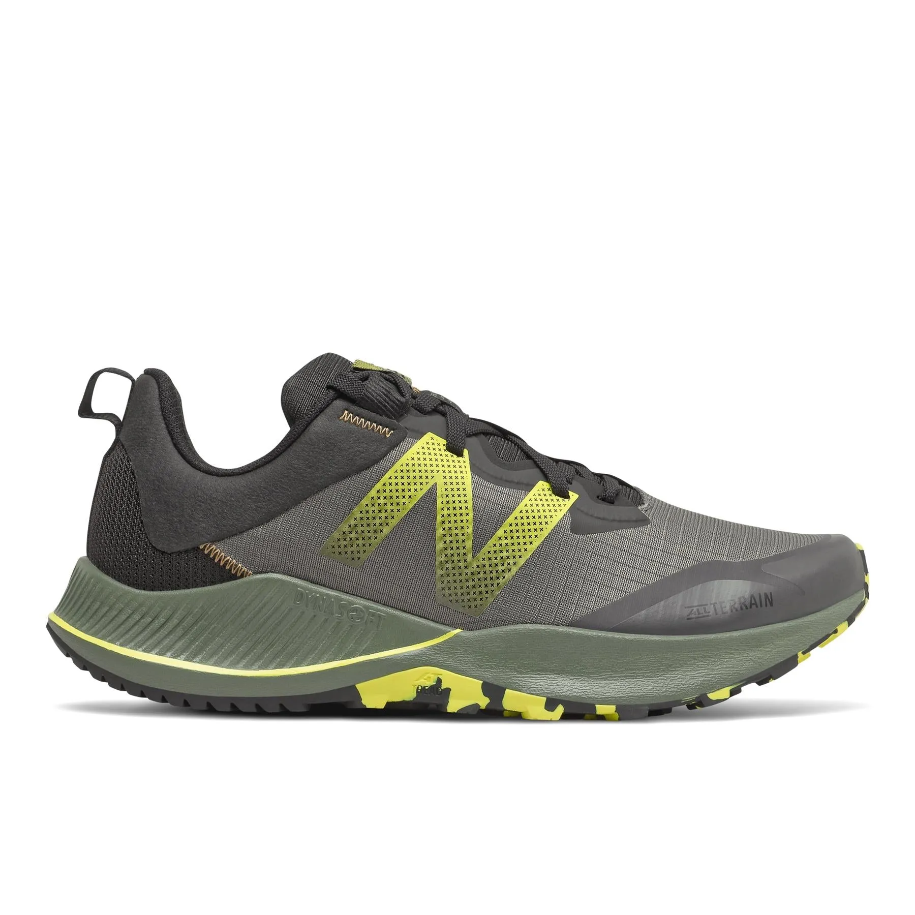 NEW BALANCE Men's Sneaker Medium Fit Shoes in Grey/Green in Sizes UK6.5 to UK14.5