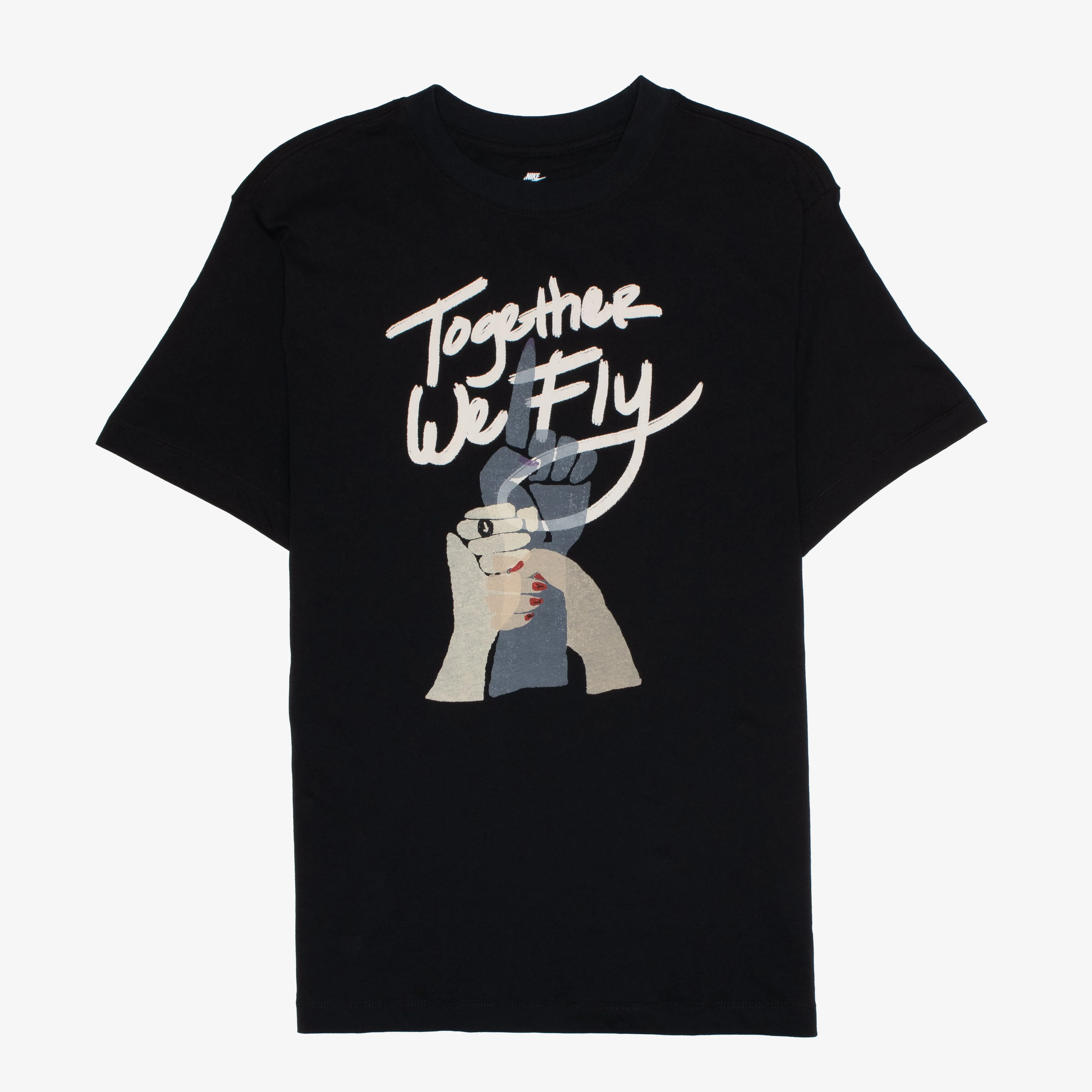 Nike &quot;Together we fly&quot; T-shirt Wmns Black