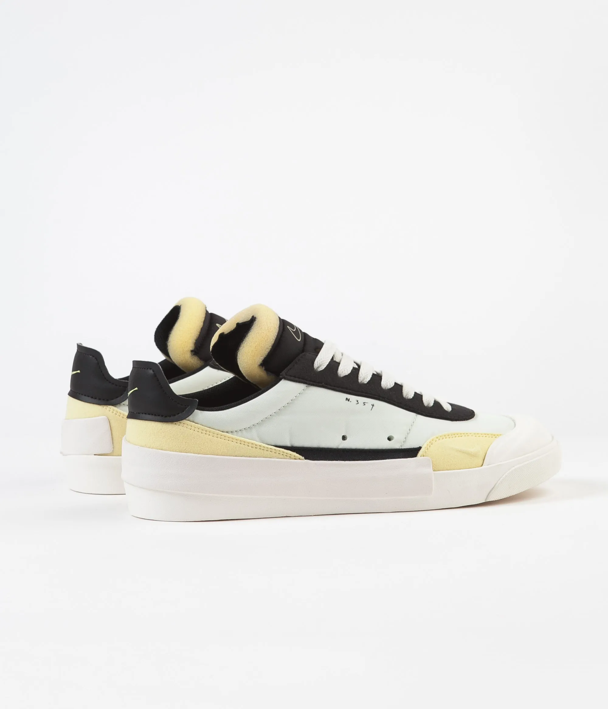 Nike Drop Type LX Shoes - Sail / Black - Bicycle Yellow - Phantom