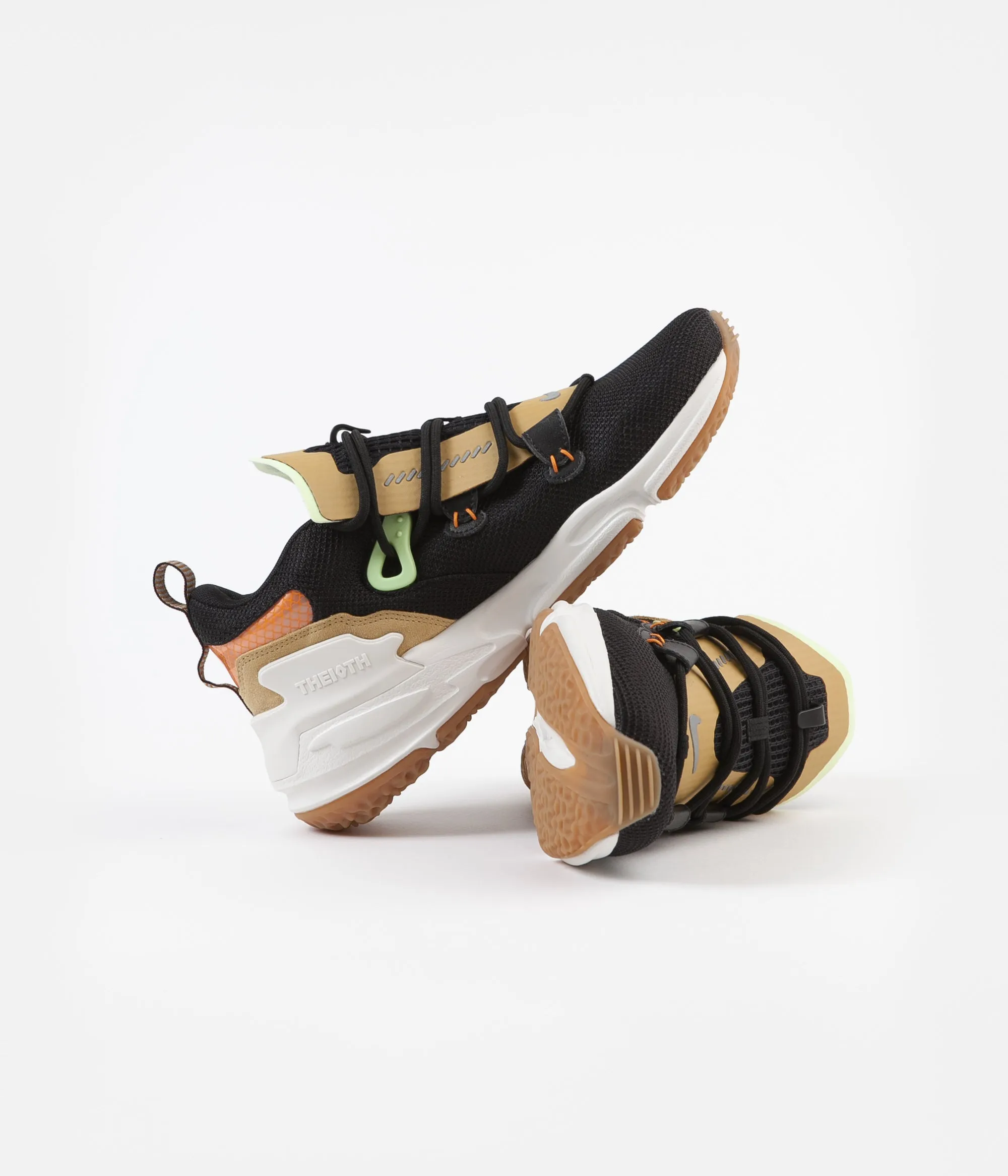 Nike Moc Shoes - Black / Phantom - Club Gold - Bright Ceramic