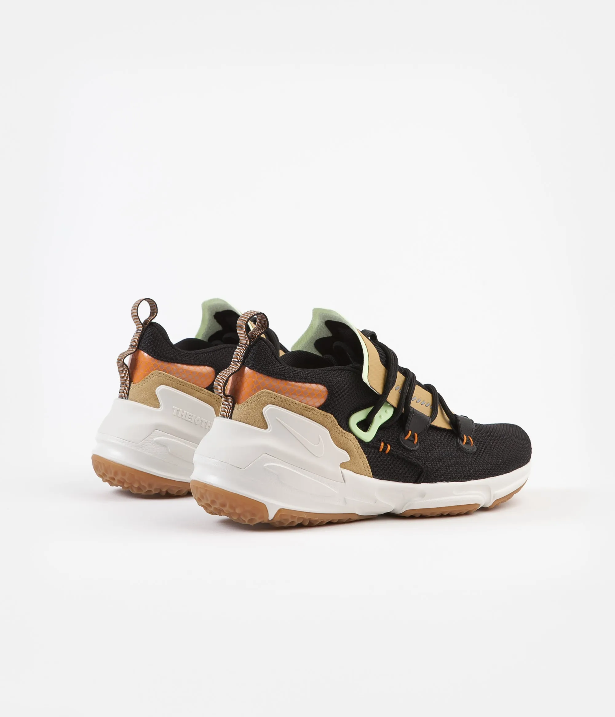 Nike Moc Shoes - Black / Phantom - Club Gold - Bright Ceramic