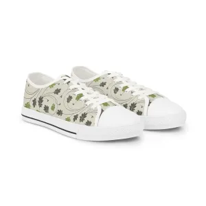 Oak Leaves Men's Low Top Sneakers