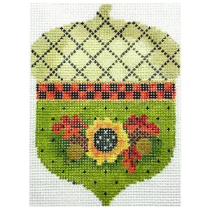 Oak-n-Fluer Acorn Needlepoint Canvas