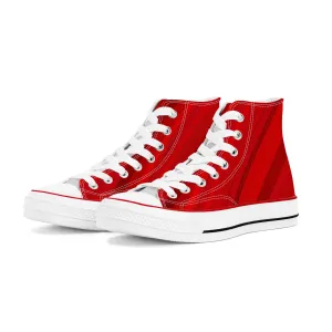 Old School High Tops - Red