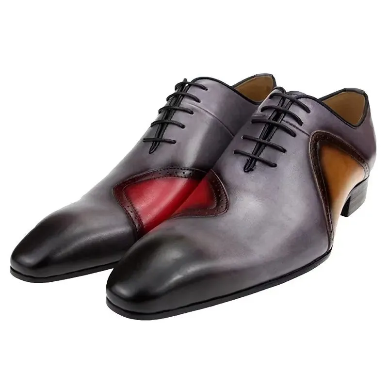 Opulent Bespoke Brogue Leather Wedding Shoes