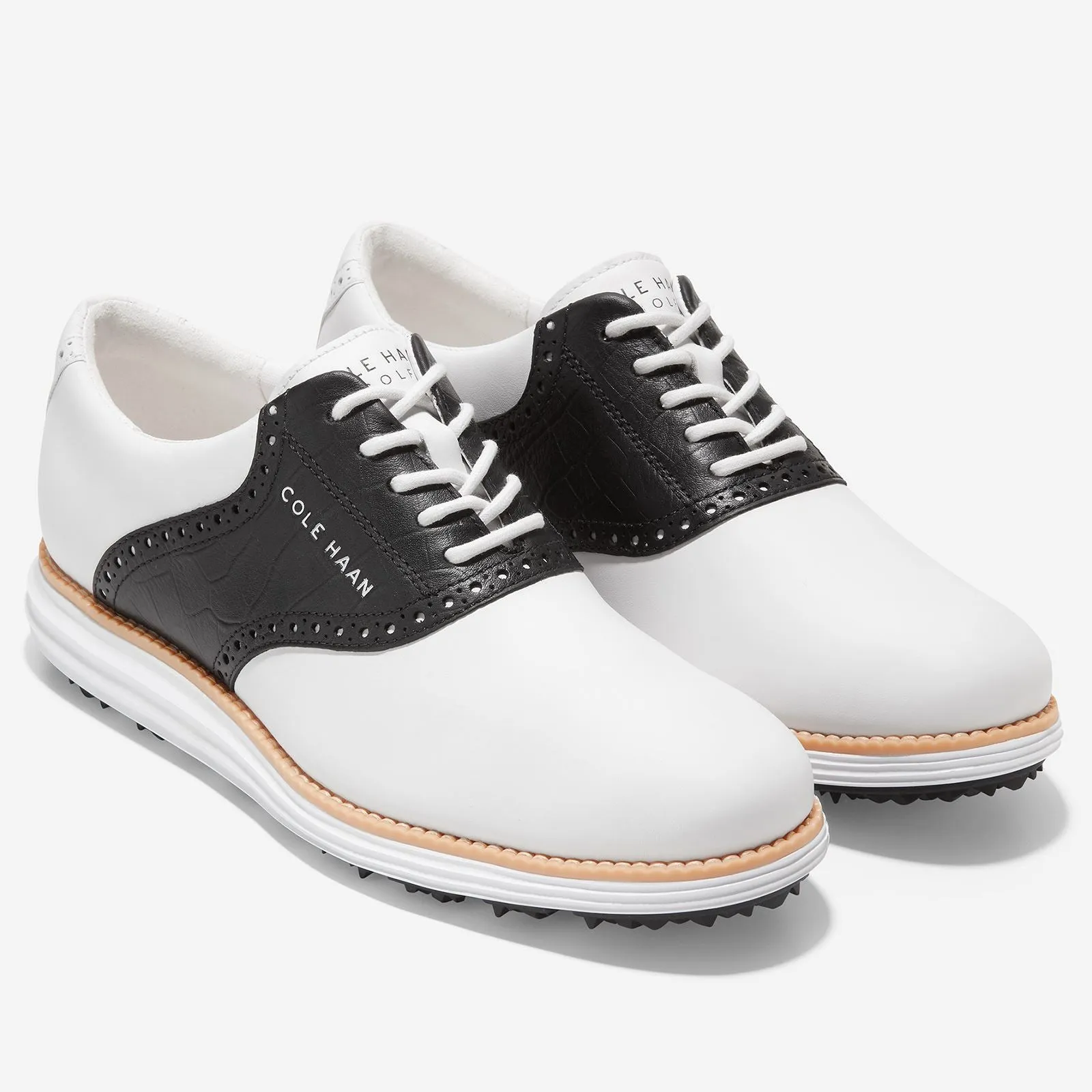 ORIGINALGRAND Saddle Golf White/Black/White - AW24