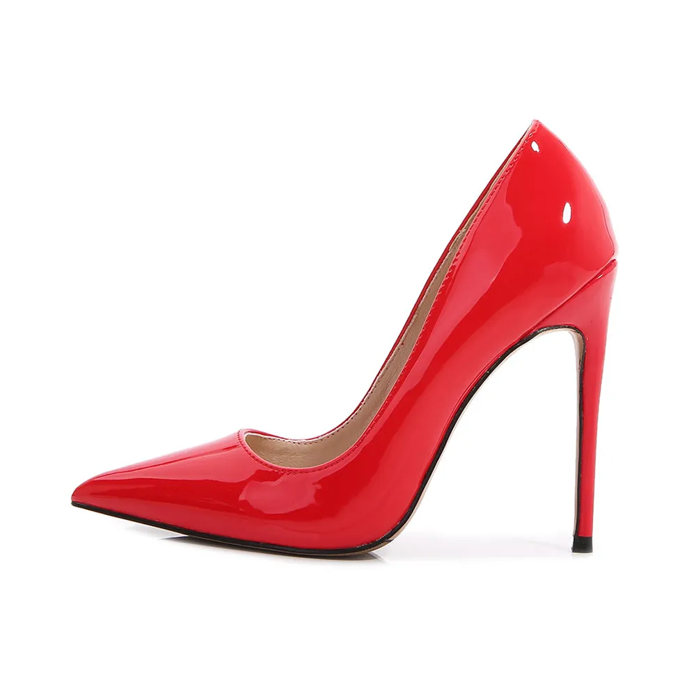 Patent Leather High Heels Pumps