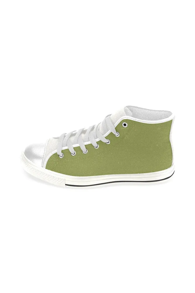 Pepper Stem Men’s Classic High Top Canvas Shoes (Model 017)