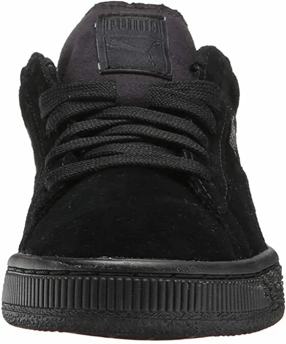 Puma Classic Suede Jr 35511052 Unisex Kid's Black Athletic Sneakers Shoes BS197