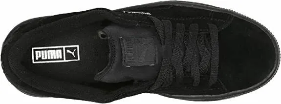 Puma Classic Suede Jr 35511052 Unisex Kid's Black Athletic Sneakers Shoes BS197