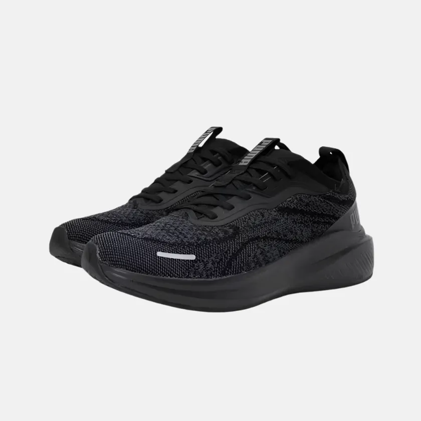 Puma Skyrocket Lite Engineered Unisex Running Shoes -Black/Strong Gray