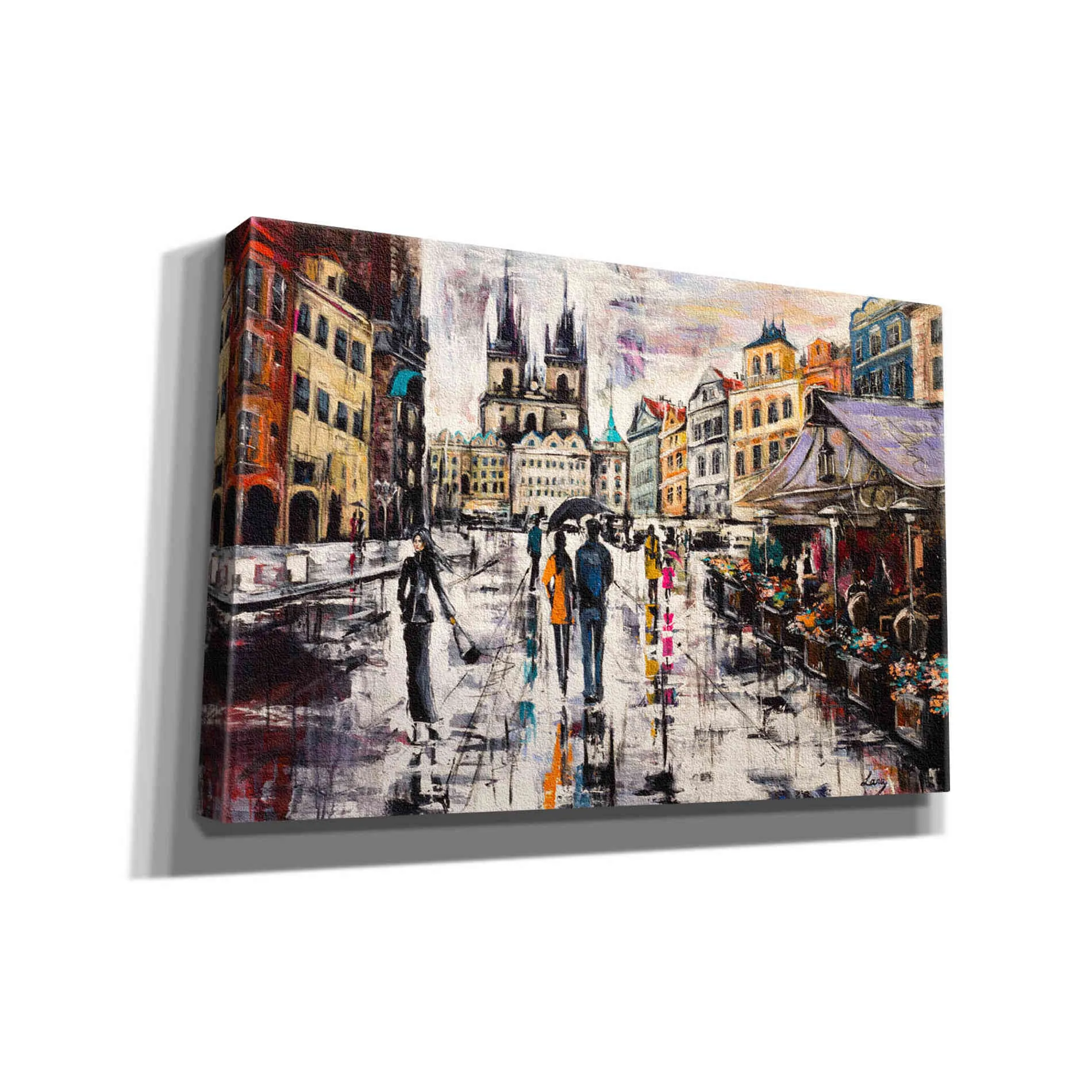 "Prague" Giclee Canvas Wall Art