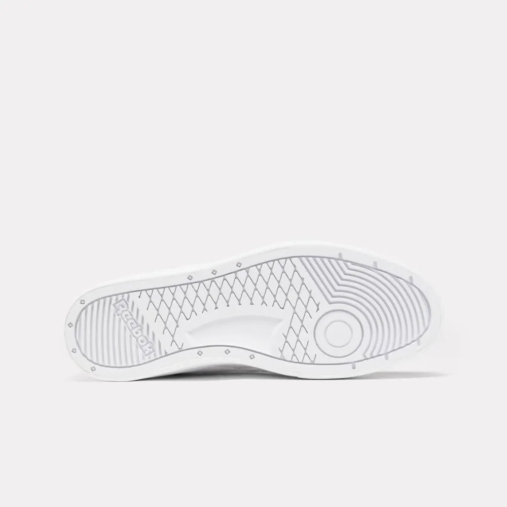 Reebok Footwear Women Reebok Court Advance Bold Shoes WHITE/WHITE/WASHEDCLAY