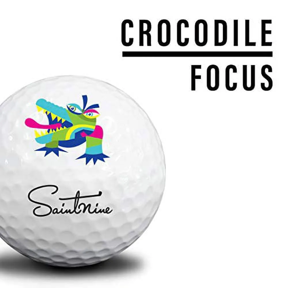 SAINTNINE U-Pro Golf Balls, Premium Urethane Cover Ball in Golf (One Dozen) (Pink)