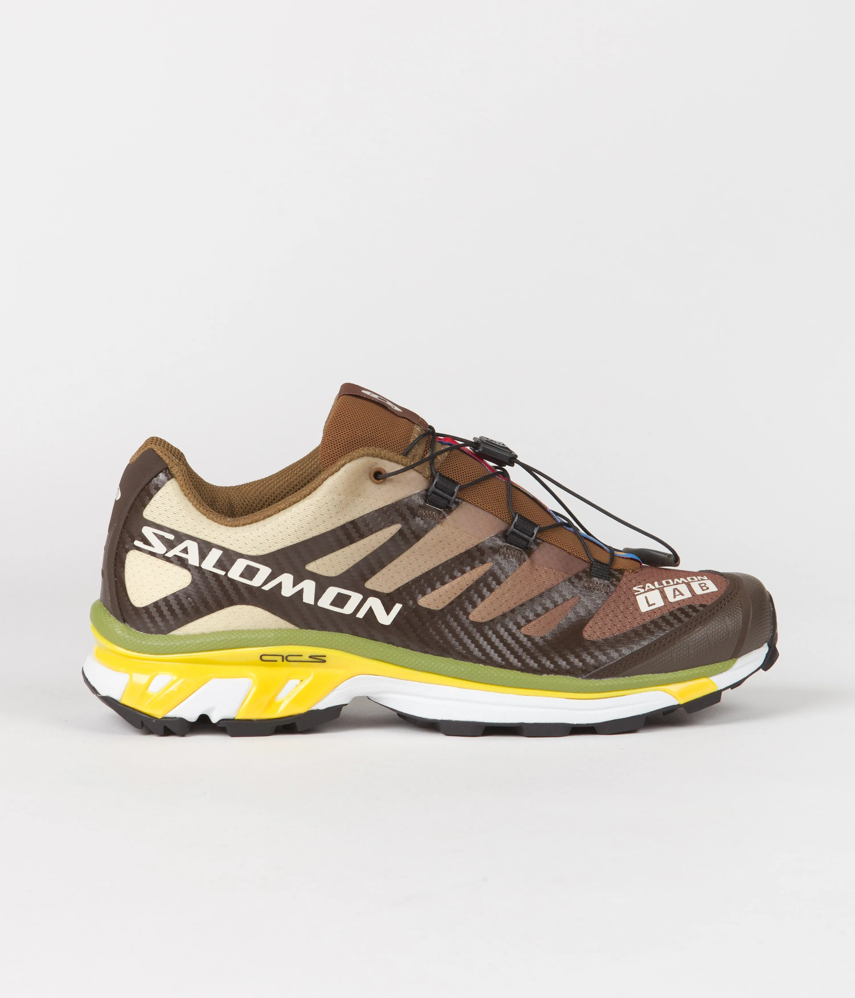 Salomon XT-4 Shoes - Delicioso / Toffee / Empire Yellow