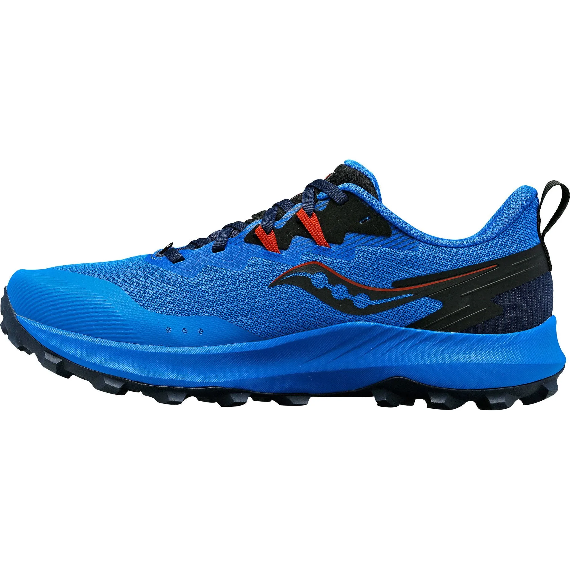 Saucony Peregrine 14 Mens Trail Running Shoes - Blue