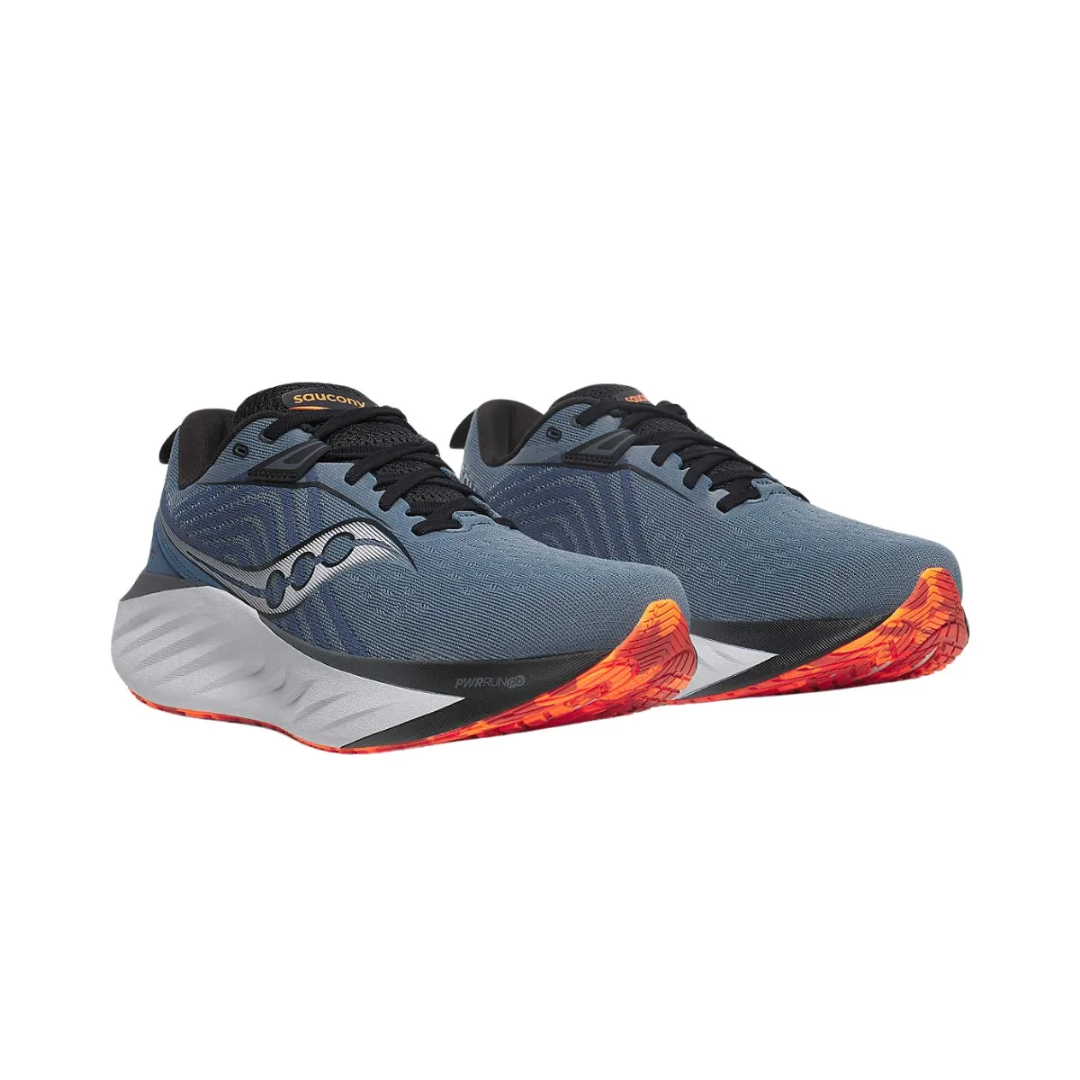 Saucony Triumph 22 Gray Black AW24 Shoes