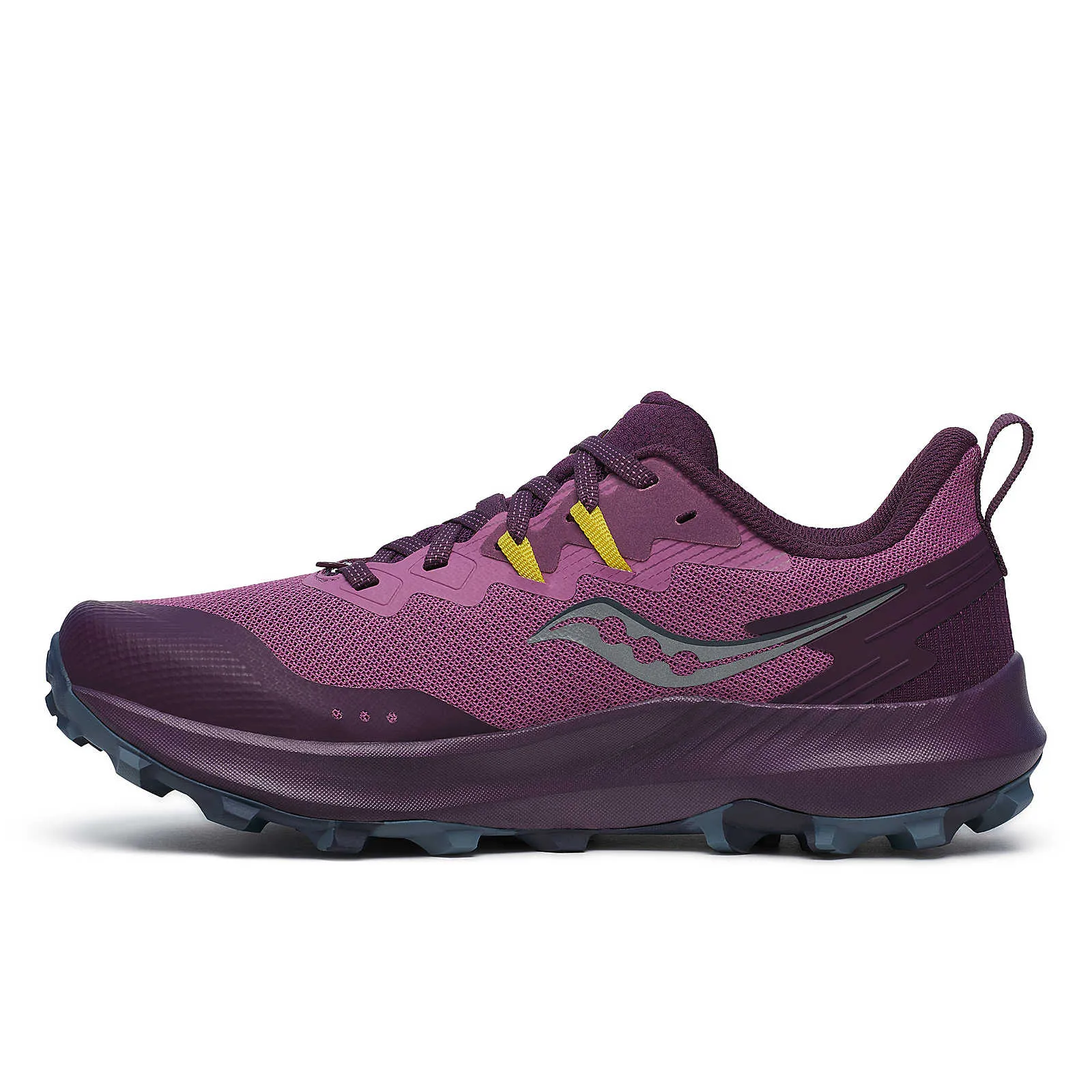 Saucony Women's Peregrine 14 Trail Running Shoes Plum / Eggplant