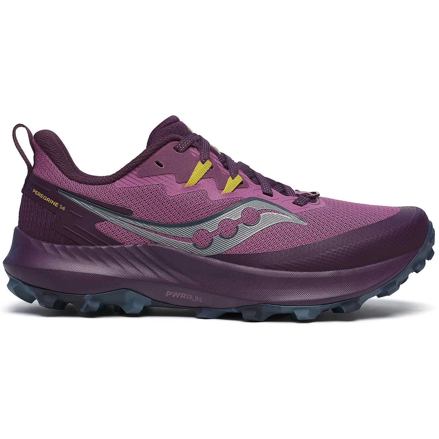 Saucony Women's Peregrine 14 Trail Running Shoes Plum / Eggplant