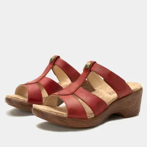 Shantal Salmonberry Sandal