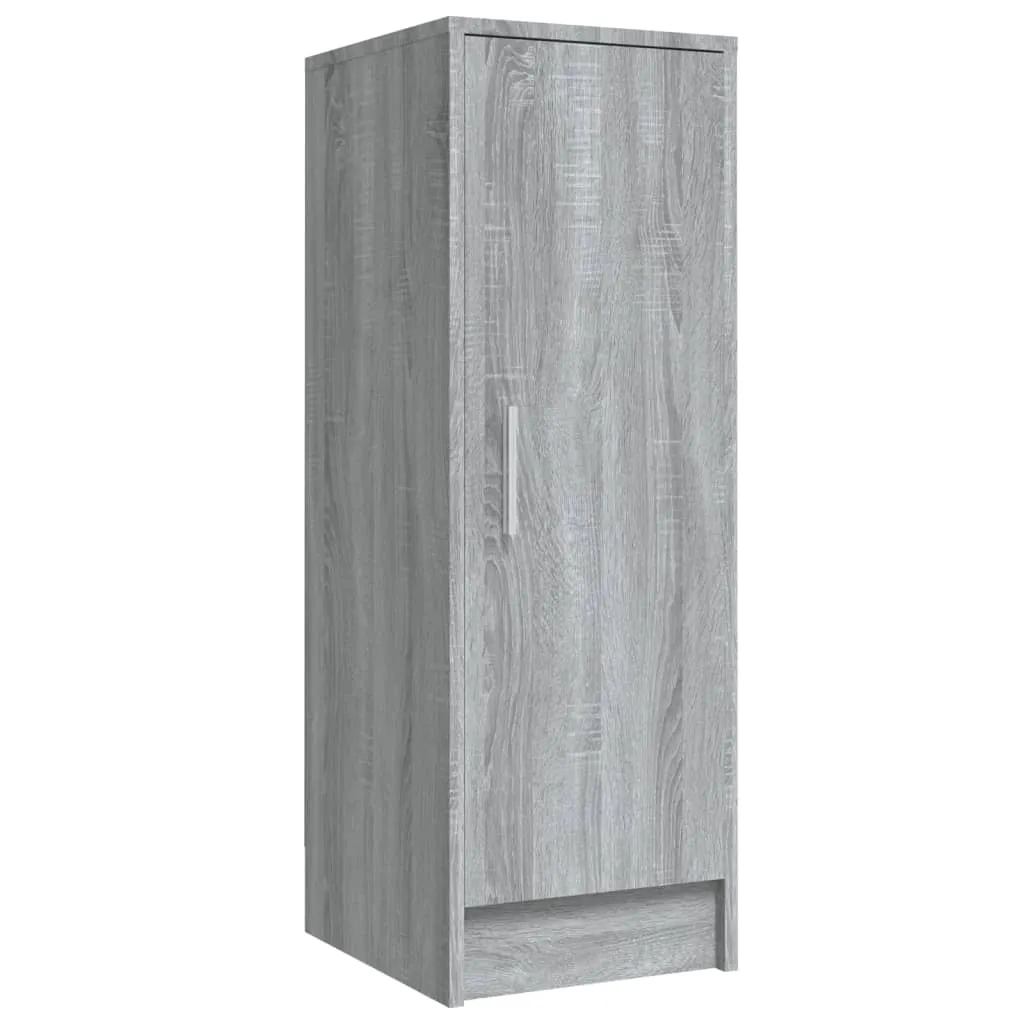 Shoe Cabinet Grey Sonoma 32x35x92 cm Engineered Wood