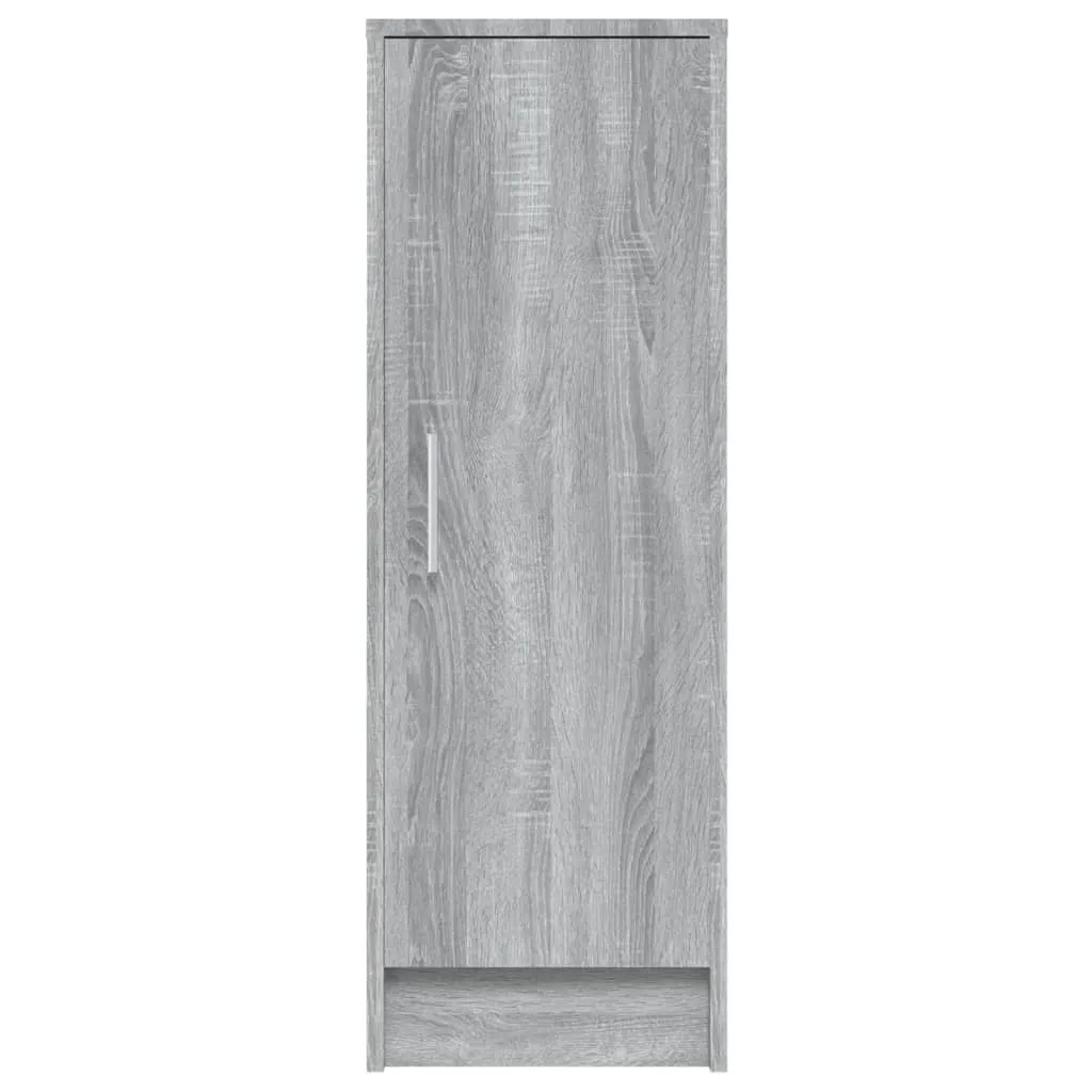 Shoe Cabinet Grey Sonoma 32x35x92 cm Engineered Wood