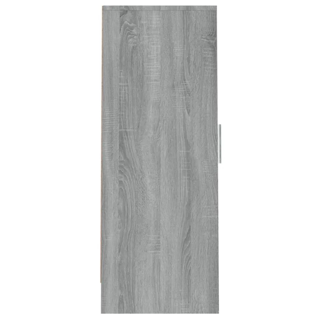 Shoe Cabinet Grey Sonoma 32x35x92 cm Engineered Wood