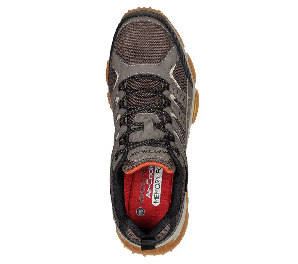 Skech Air Envoy St in Taupe/Black by Skechers