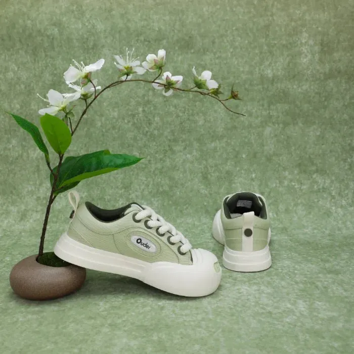 Smile Chlorella Canvas Shoes