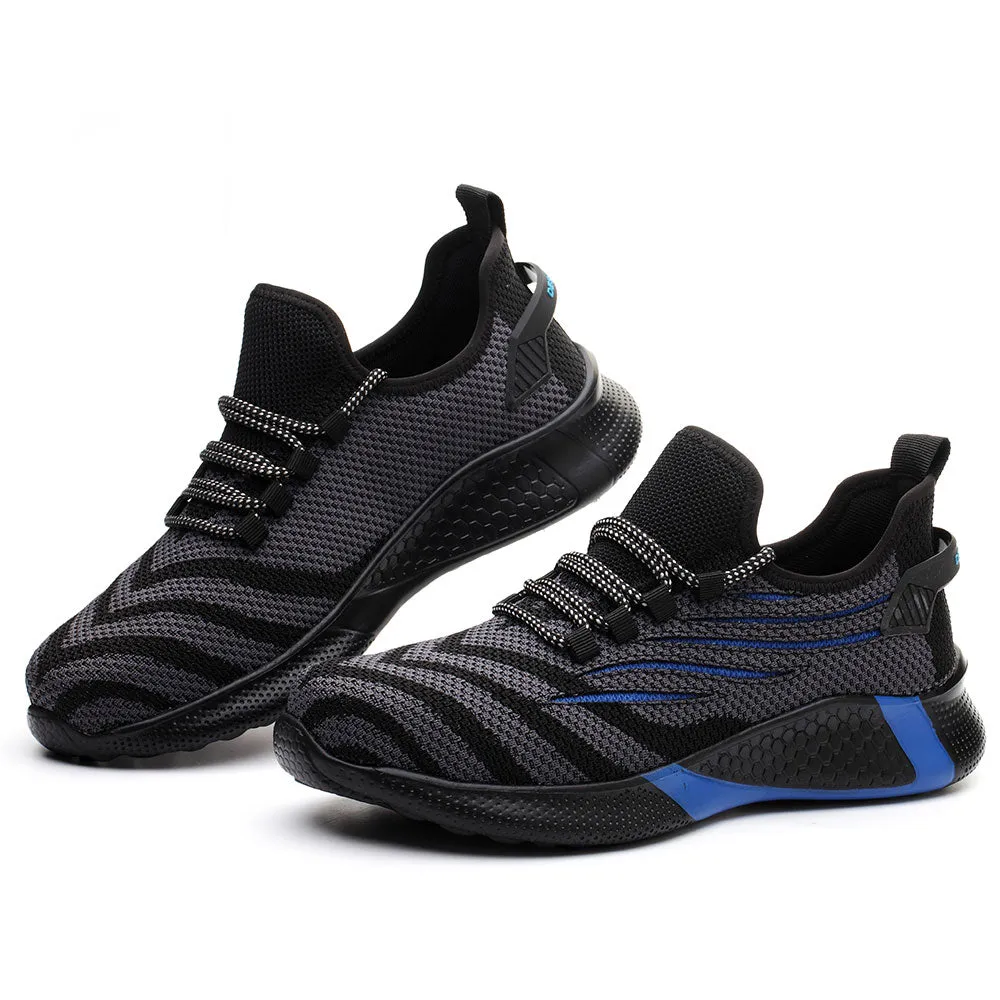 Steel Toe Shoes for Women Men, Anti Shoes Breathable Slip Lightweight Safety Proof Puncture Work Construction Sneaker