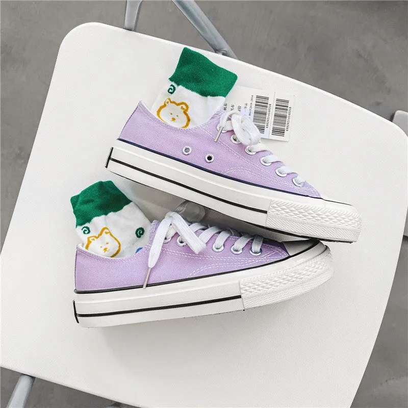 Street Shooting Classic Retro Replica Female Canvas Shoes