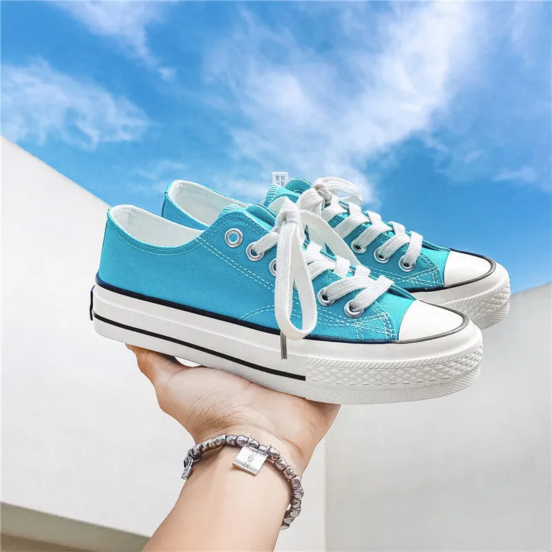 Street Shooting Classic Retro Replica Female Canvas Shoes