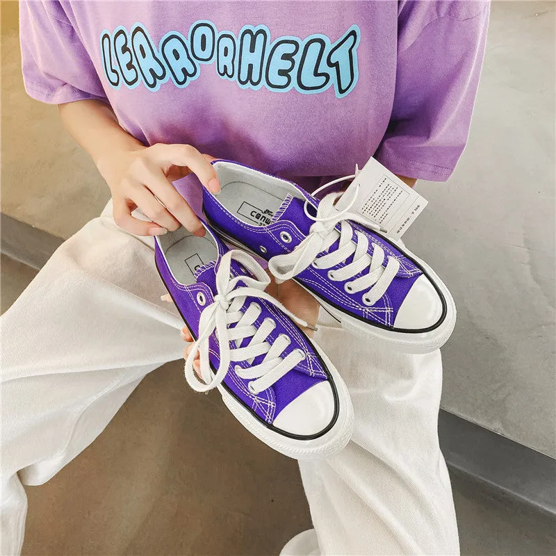 Street Shooting Classic Retro Replica Female Canvas Shoes