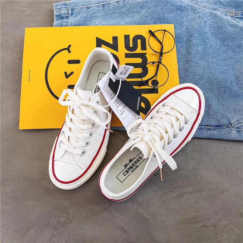 Street Shooting Classic Retro Replica Female Canvas Shoes