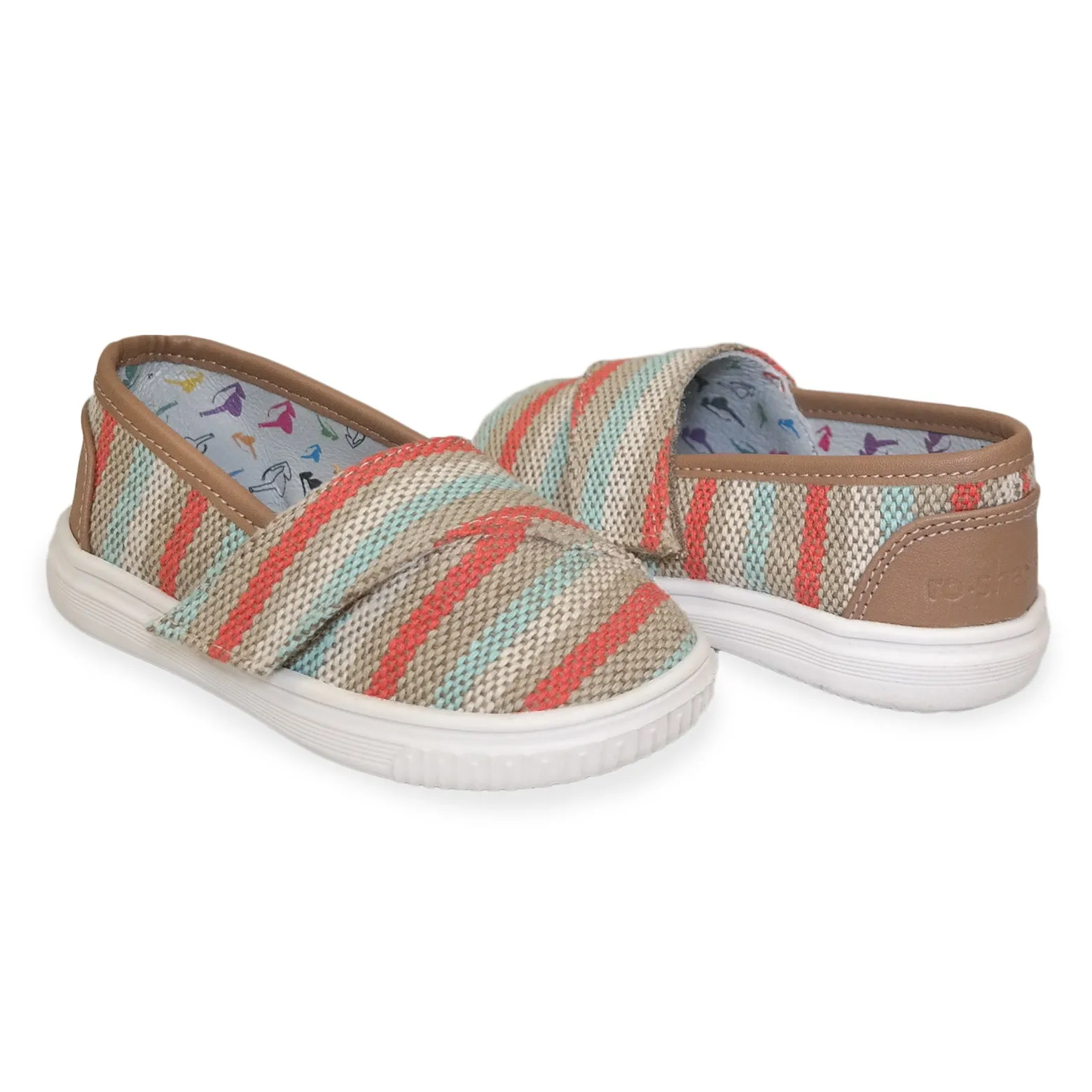 Striped "Baby Steps" Shoes