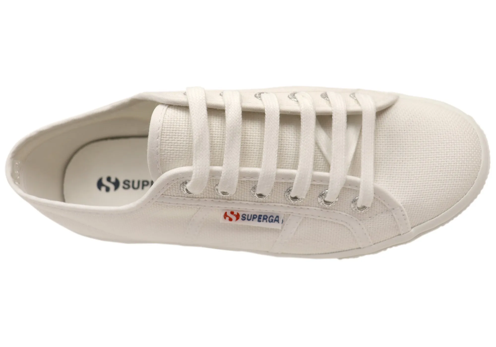 Superga Womens 2790 Platform Comfortable Lace Up Shoes